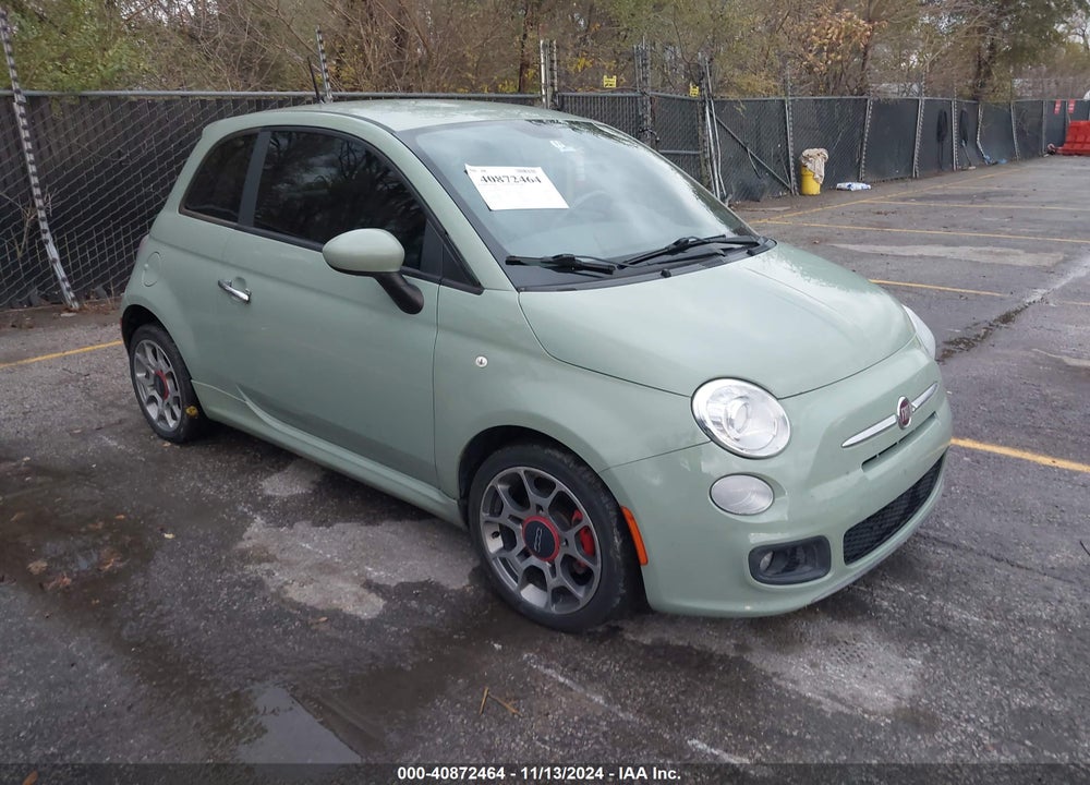 2013 FIAT 500 SPORT VIN: 3C3CFFBR0DT668050
