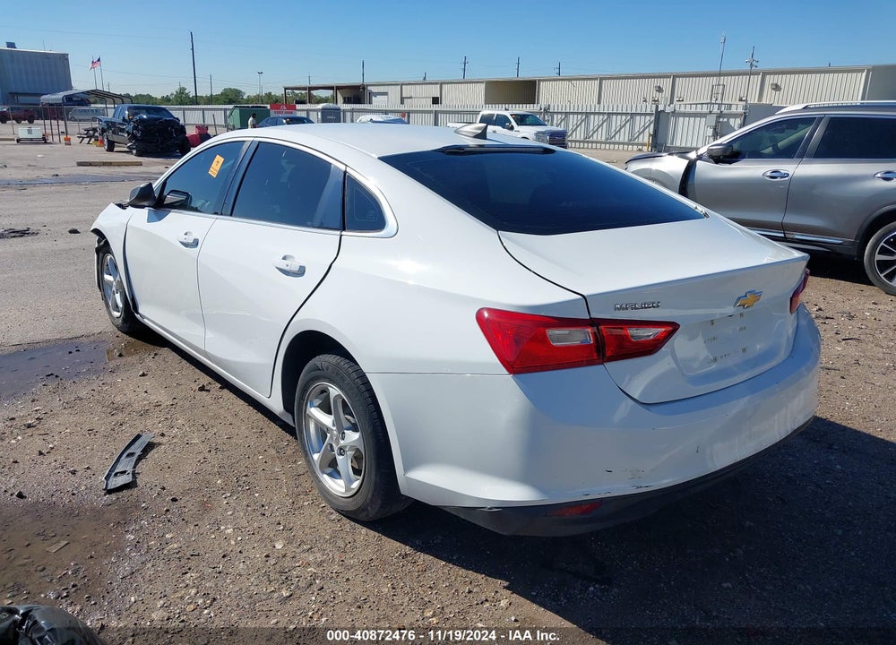 2017 CHEVROLET MALIBU LS VIN: 1G1ZB5ST7HF235115