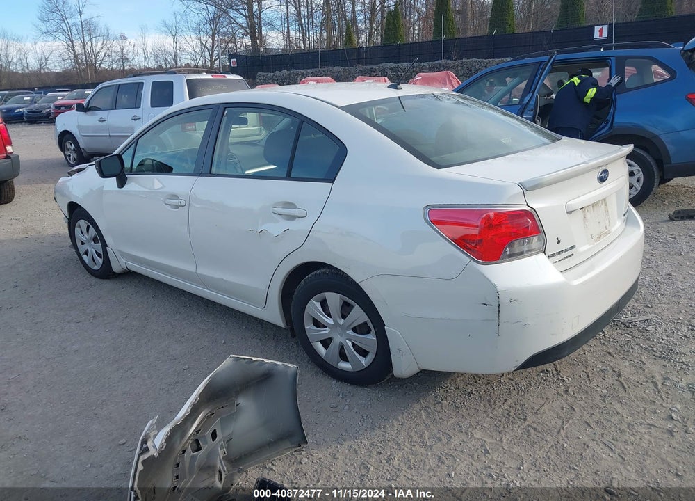 2015 SUBARU IMPREZA 2.0I VIN: JF1GJAA60FH005929