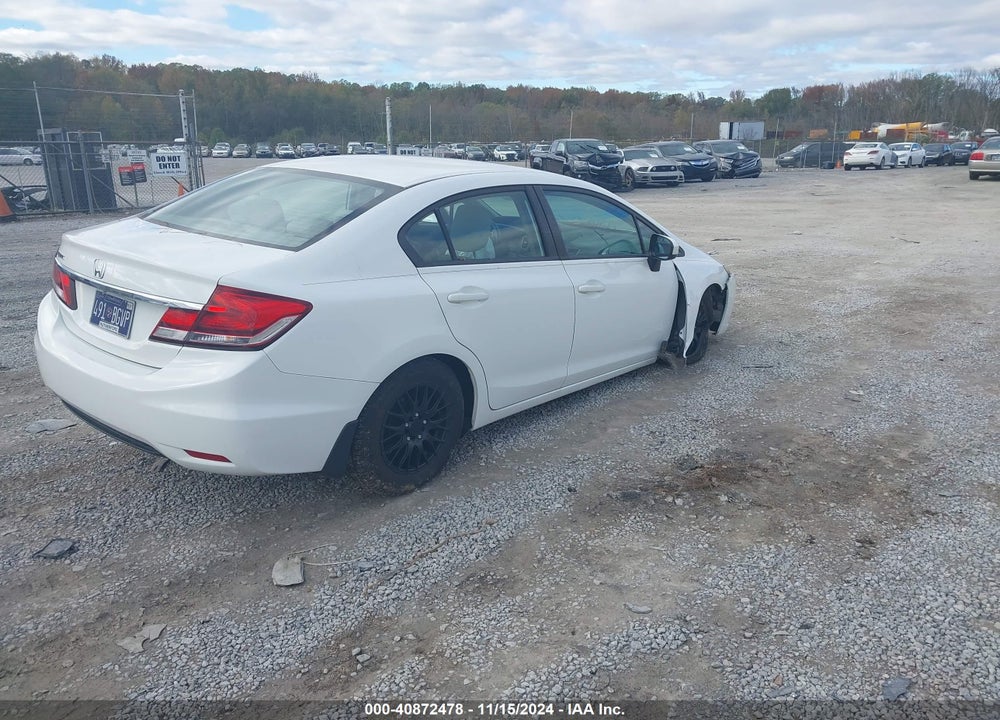 2015 HONDA CIVIC LX VIN: 19XFB2F51FE056841
