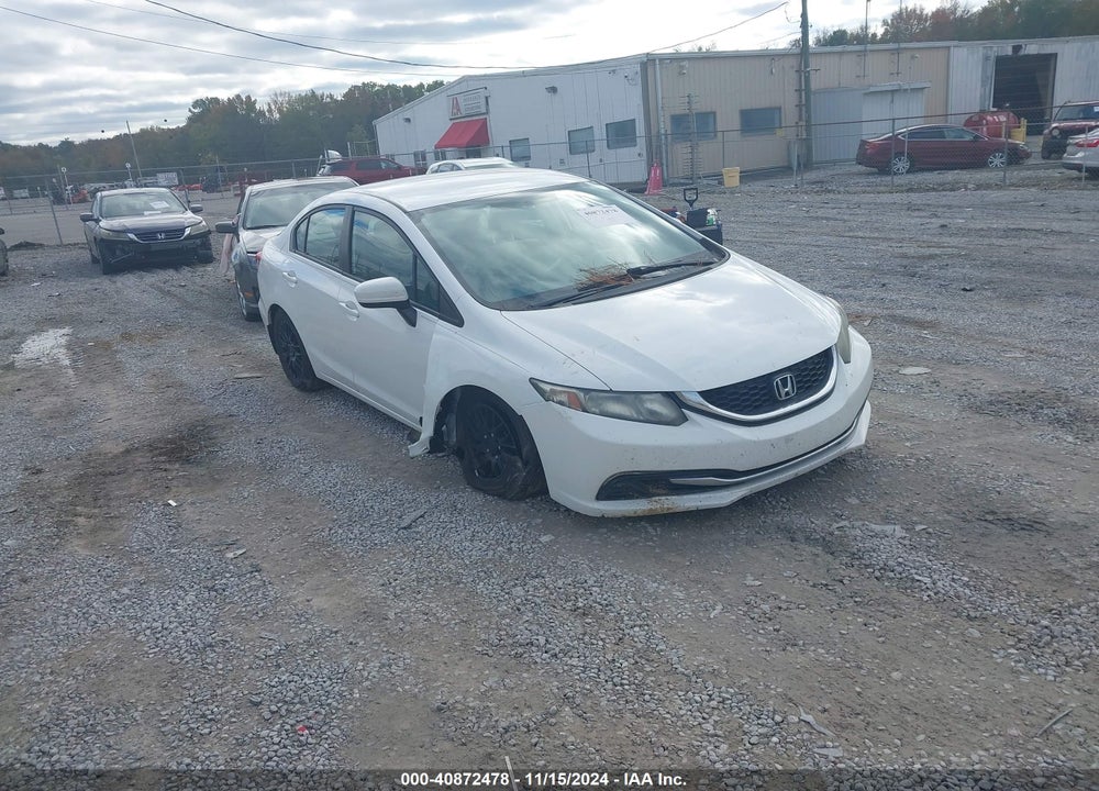 2015 HONDA CIVIC LX VIN: 19XFB2F51FE056841