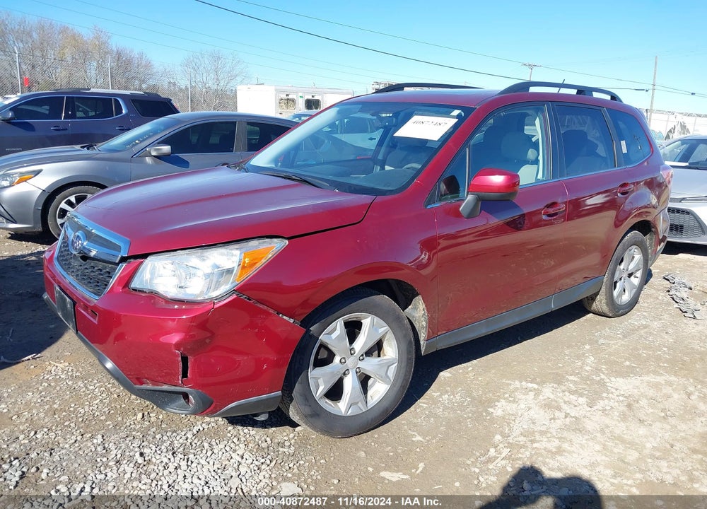 2014 SUBARU FORESTER 2.5I LIMITED VIN: JF2SJAHC8EH430637