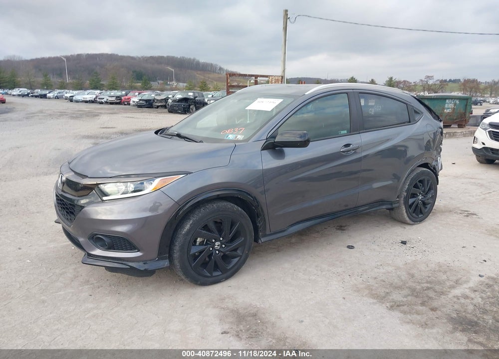2022 HONDA HR-V AWD SPORT VIN: 3CZRU6H16NM710837