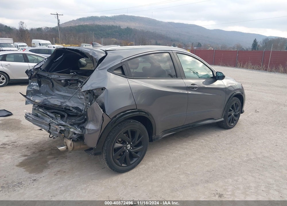 2022 HONDA HR-V AWD SPORT VIN: 3CZRU6H16NM710837