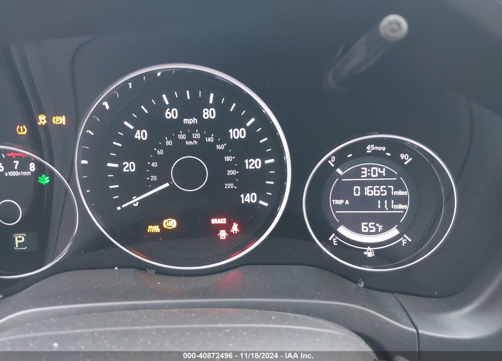 2022 HONDA HR-V AWD SPORT VIN: 3CZRU6H16NM710837