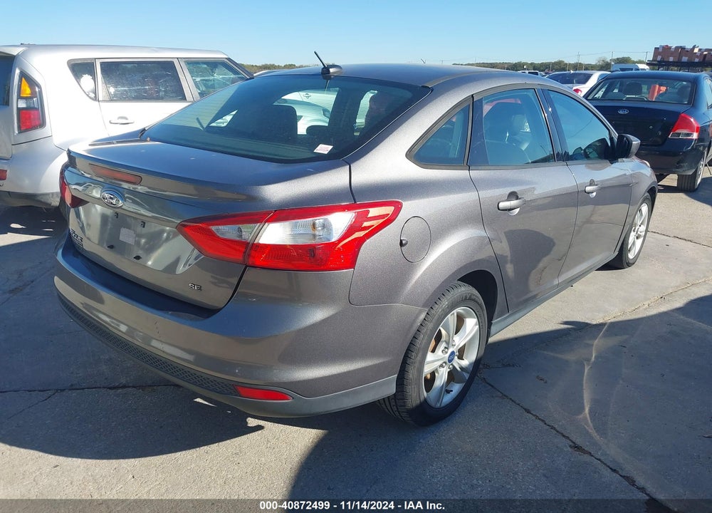 2012 FORD FOCUS SE VIN: 1FAHP3F21CL192157