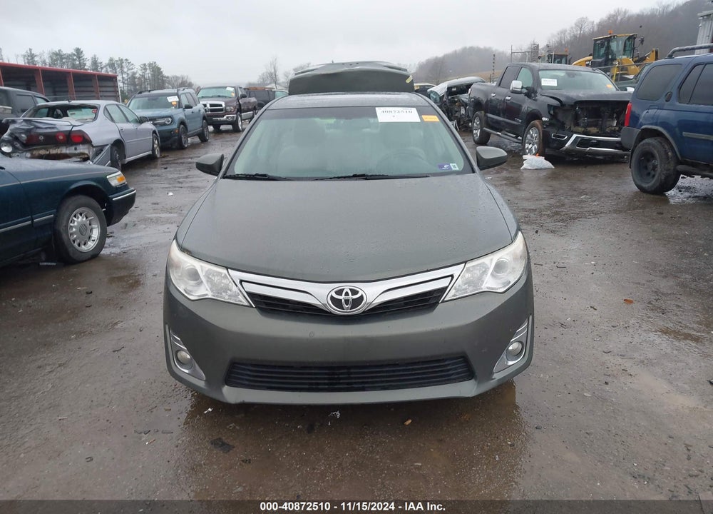 2012 TOYOTA CAMRY XLE VIN: 4T4BF1FK7CR247830