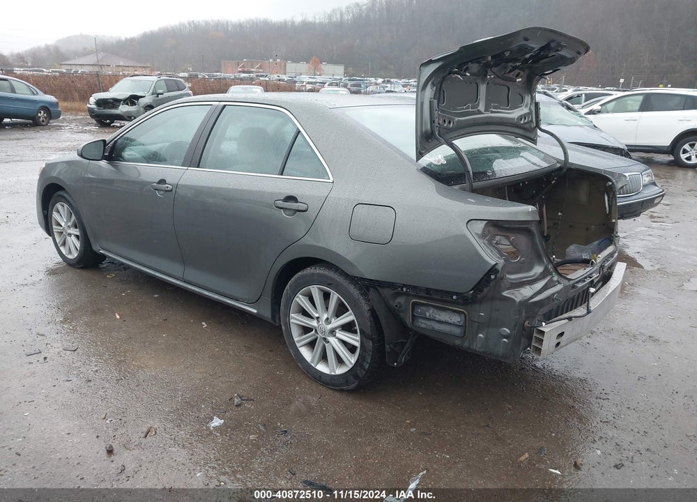 2012 TOYOTA CAMRY XLE VIN: 4T4BF1FK7CR247830