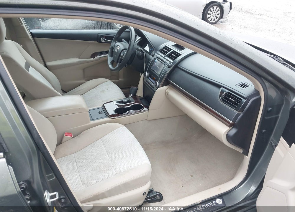 2012 TOYOTA CAMRY XLE VIN: 4T4BF1FK7CR247830