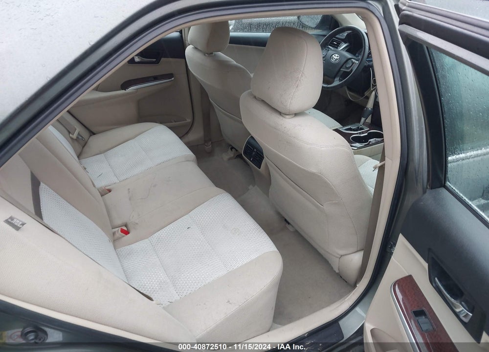 2012 TOYOTA CAMRY XLE VIN: 4T4BF1FK7CR247830