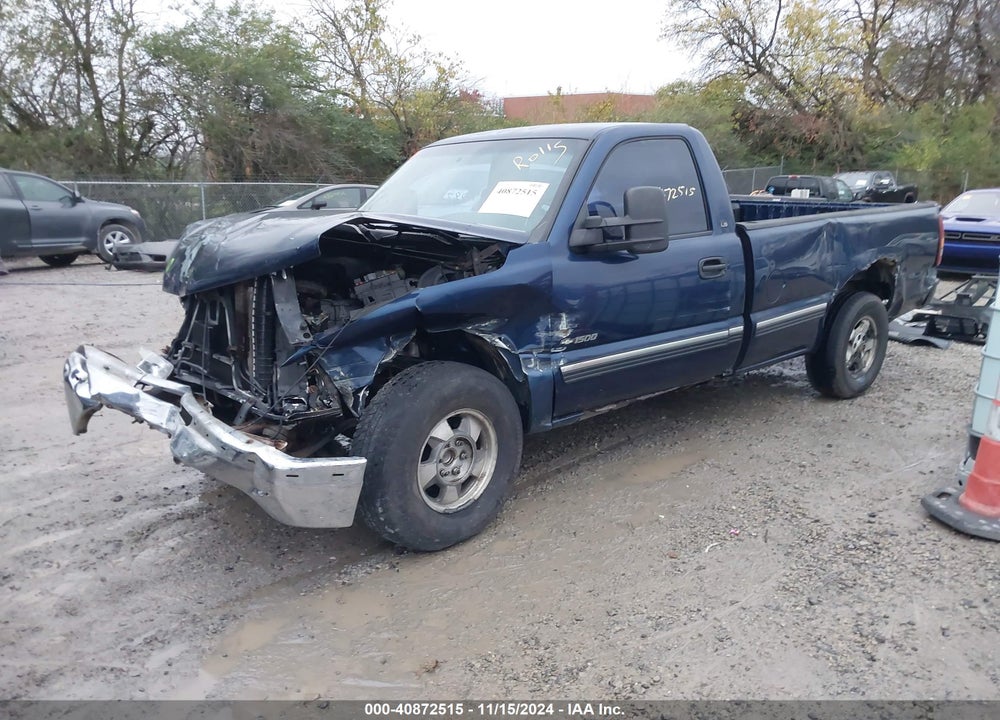 2001 CHEVROLET SILVERADO 1500 LS VIN: 1GCEC14TX1Z214708