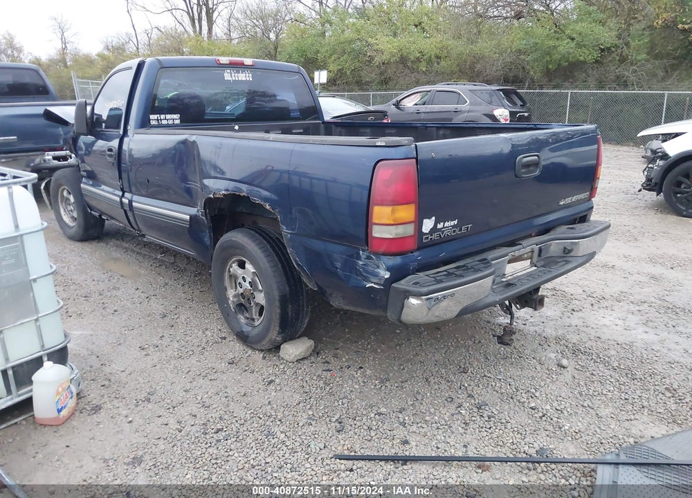 2001 CHEVROLET SILVERADO 1500 LS VIN: 1GCEC14TX1Z214708