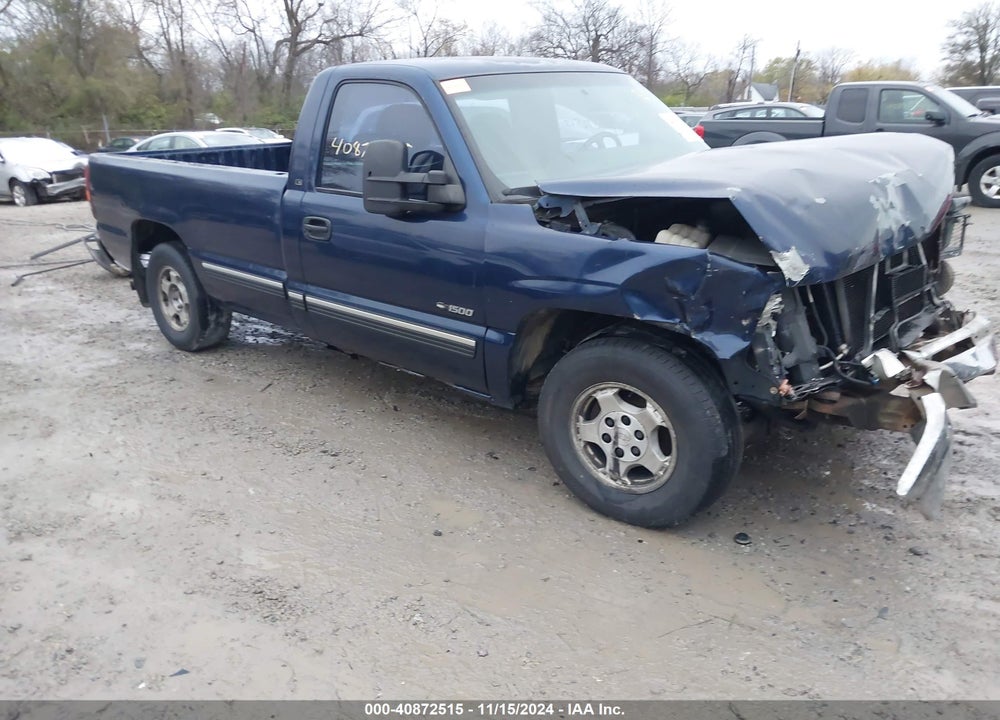 2001 CHEVROLET SILVERADO 1500 LS VIN: 1GCEC14TX1Z214708