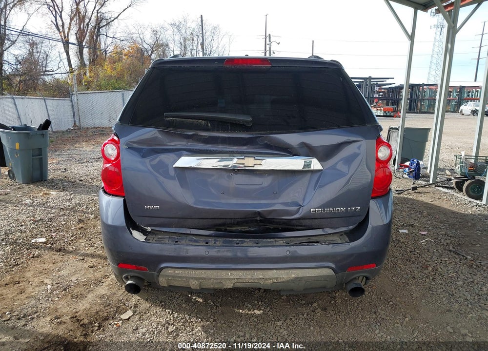 2013 CHEVROLET EQUINOX LTZ VIN: 2GNFLGE39D6242237