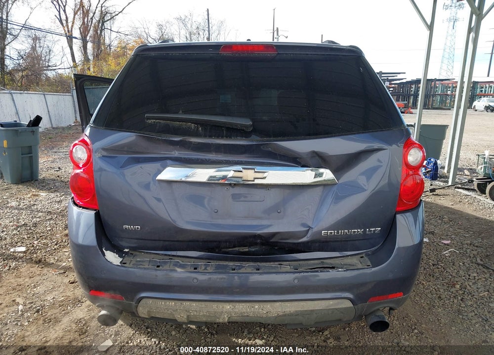 2013 CHEVROLET EQUINOX LTZ VIN: 2GNFLGE39D6242237