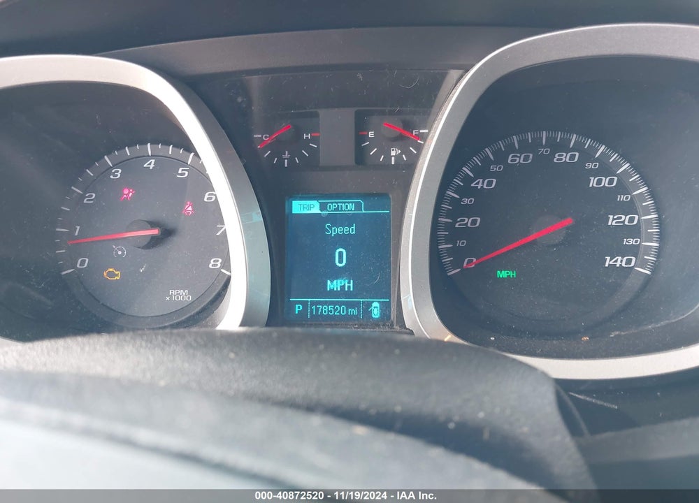 2013 CHEVROLET EQUINOX LTZ VIN: 2GNFLGE39D6242237