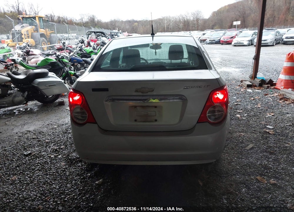 2012 CHEVROLET SONIC 2LT VIN: 1G1JC5SHXC4106473