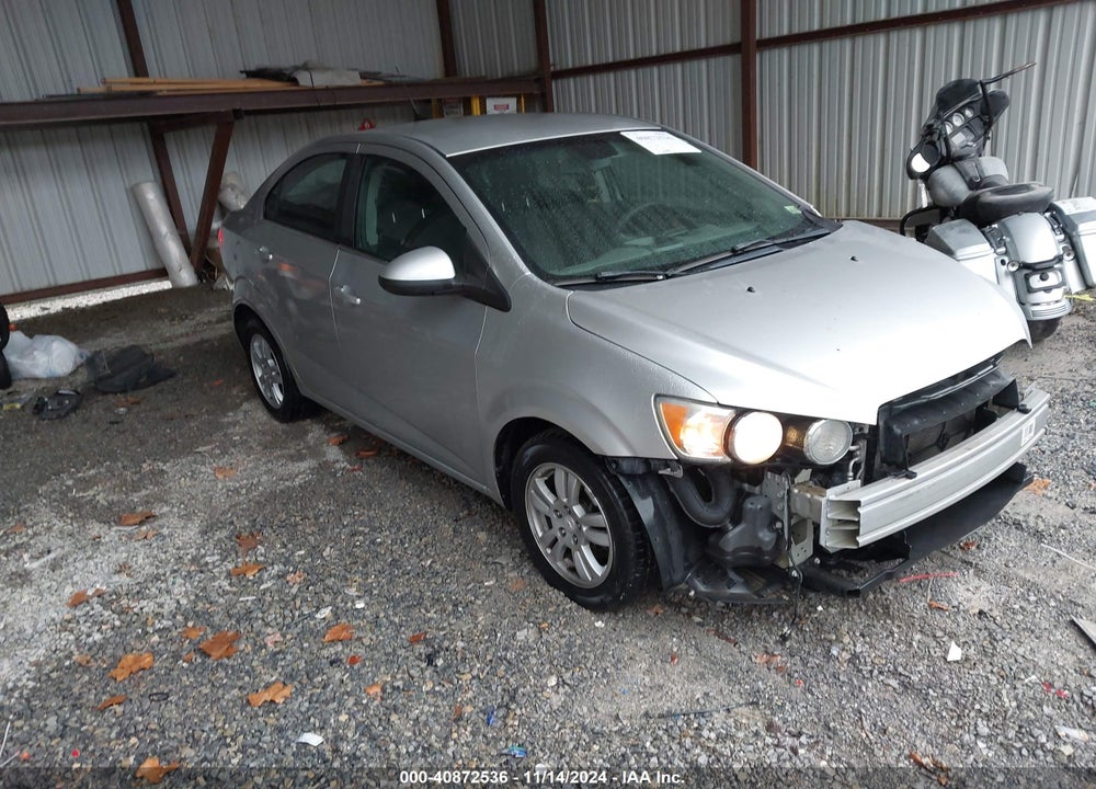 2012 CHEVROLET SONIC 2LT VIN: 1G1JC5SHXC4106473
