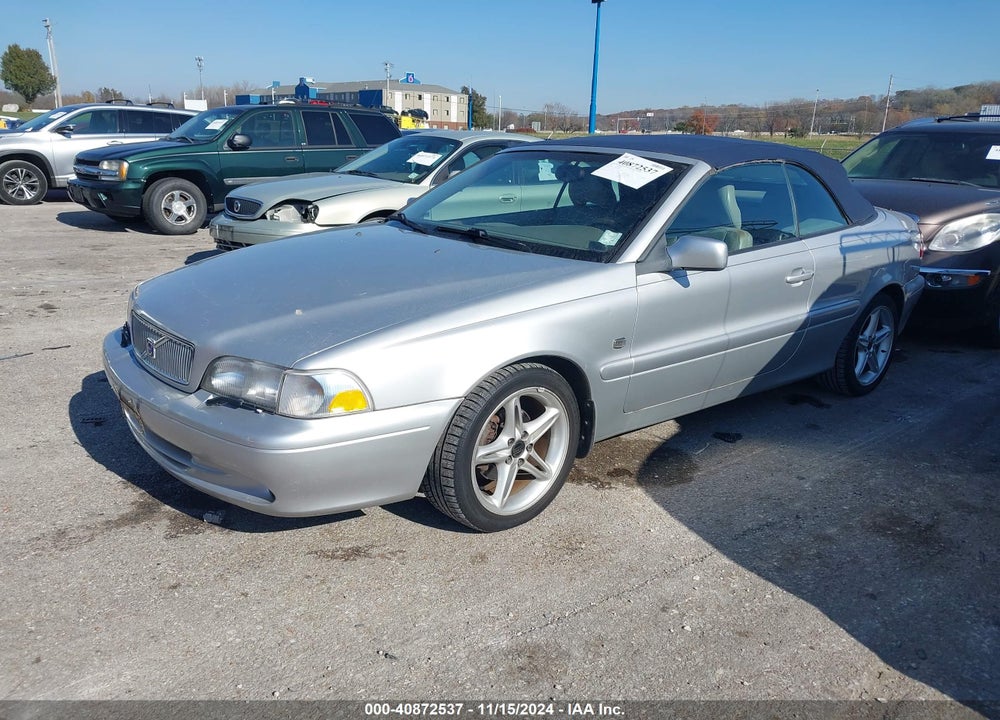 2001 VOLVO C70 HT VIN: YV1NC53DX1J016978