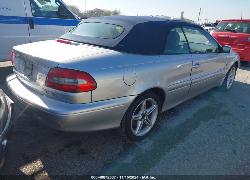 2001 VOLVO C70 HT VIN: YV1NC53DX1J016978
