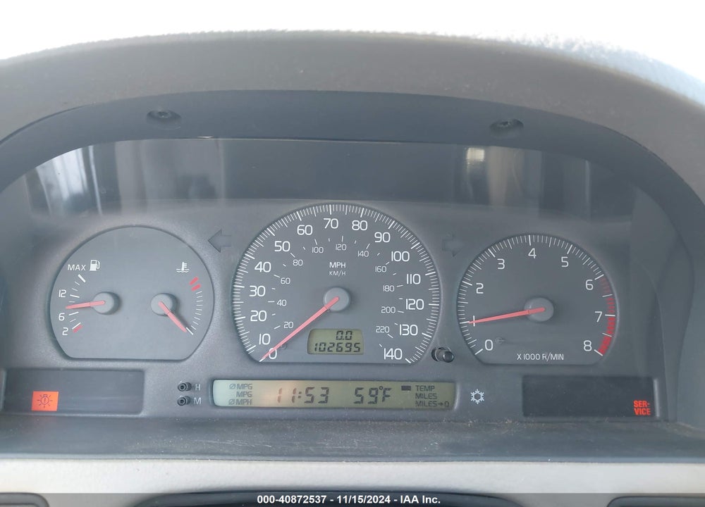 2001 VOLVO C70 HT VIN: YV1NC53DX1J016978