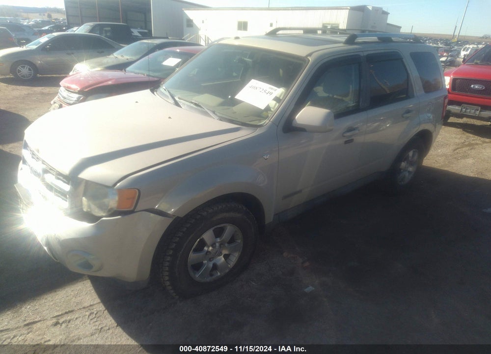 2008 FORD ESCAPE LIMITED VIN: 1FMCU94108KA28921