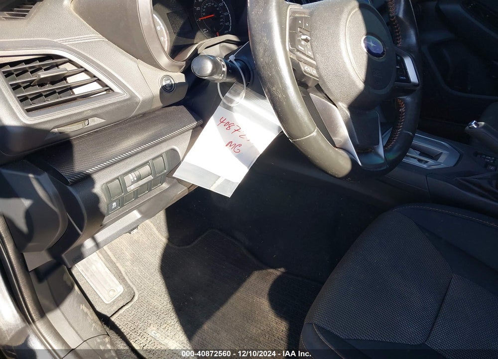 2019 SUBARU CROSSTREK 2.0I PREMIUM VIN: JF2GTACC1K8274511