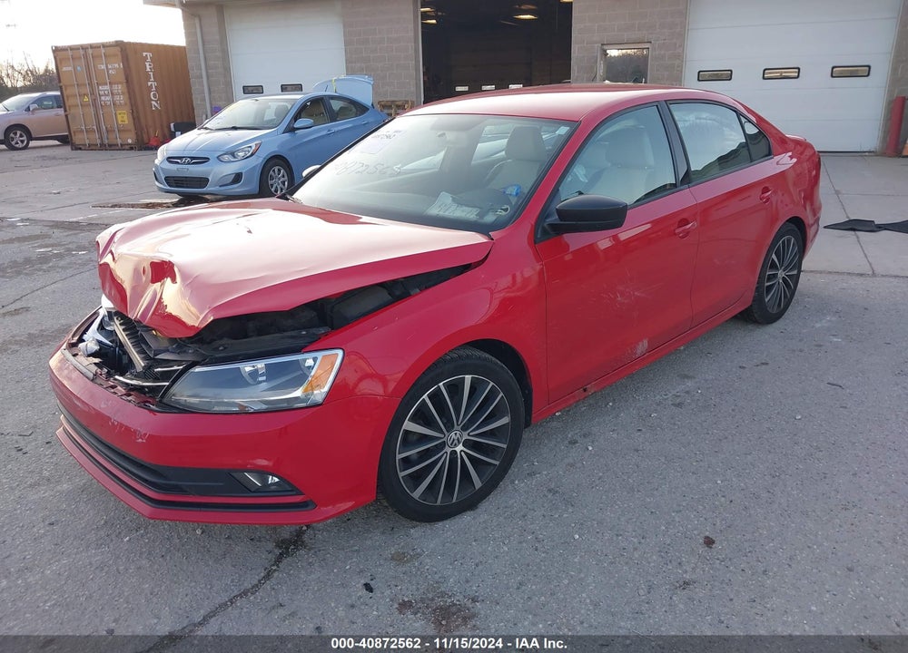 2015 VOLKSWAGEN JETTA 1.8T SPORT VIN: 3VWD17AJ9FM426304
