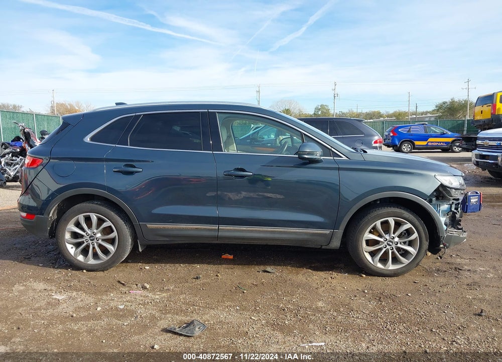 2019 LINCOLN MKC SELECT VIN: 5LMCJ2D91KUL09561