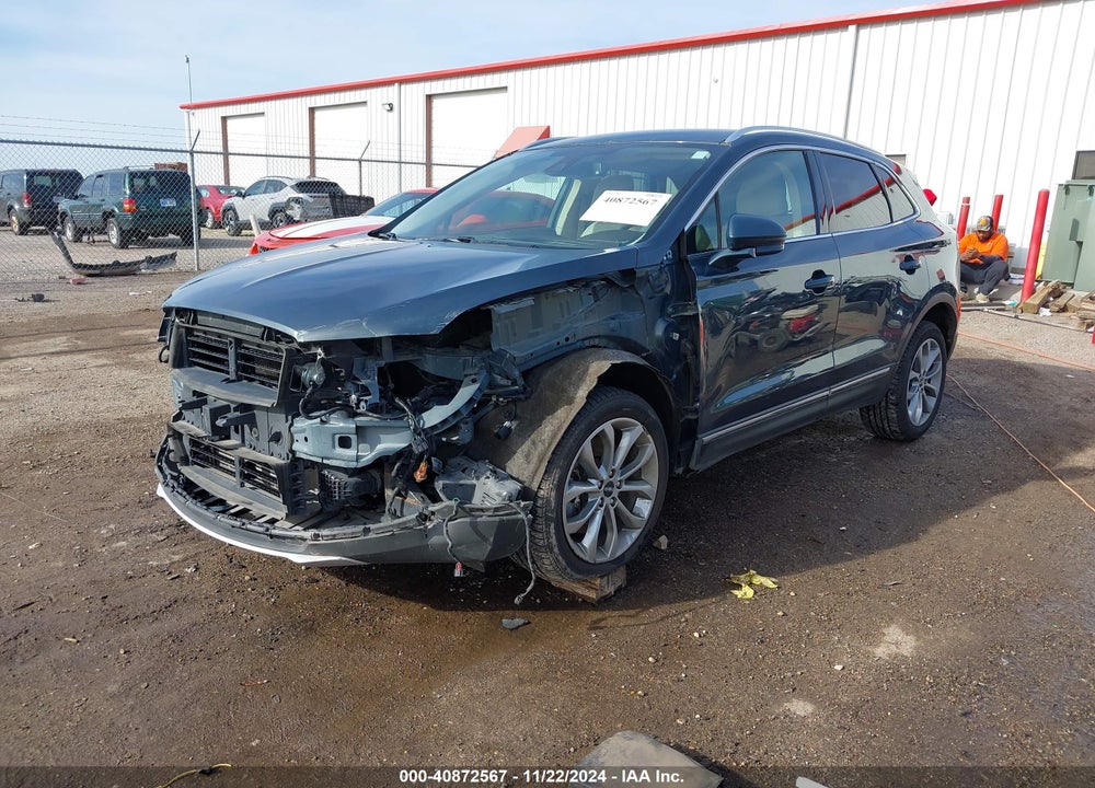 2019 LINCOLN MKC SELECT VIN: 5LMCJ2D91KUL09561