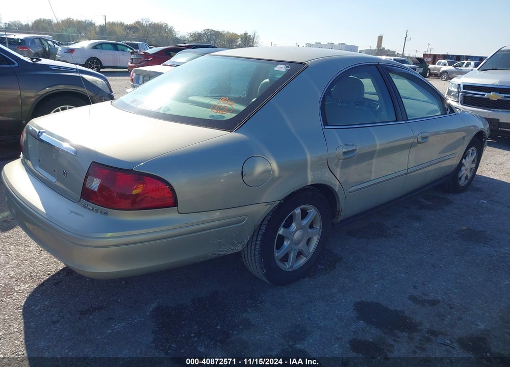 2003 MERCURY SABLE LS PREMIUM VIN: 1MEFM55S23G633227