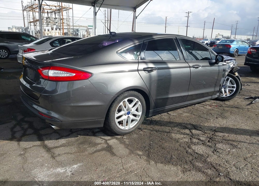 2016 FORD FUSION SE VIN: 3FA6P0H70GR225414