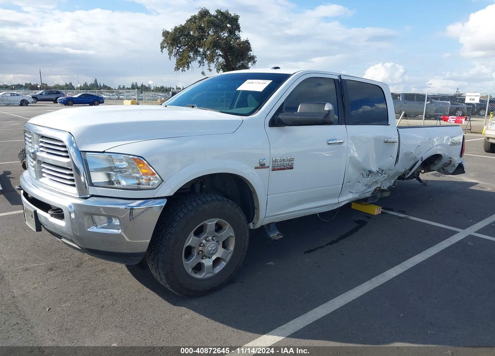 2018 RAM 2500 BIG HORN 4X4 6'4 BOX VIN: 3C6UR5DL3JG381954