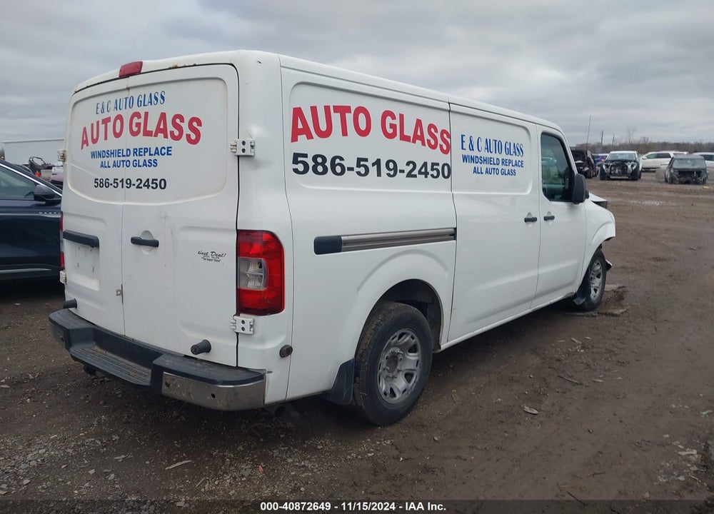 2013 NISSAN NV CARGO NV2500 HD SV V6 VIN: 1N6BF0KYXDN100235