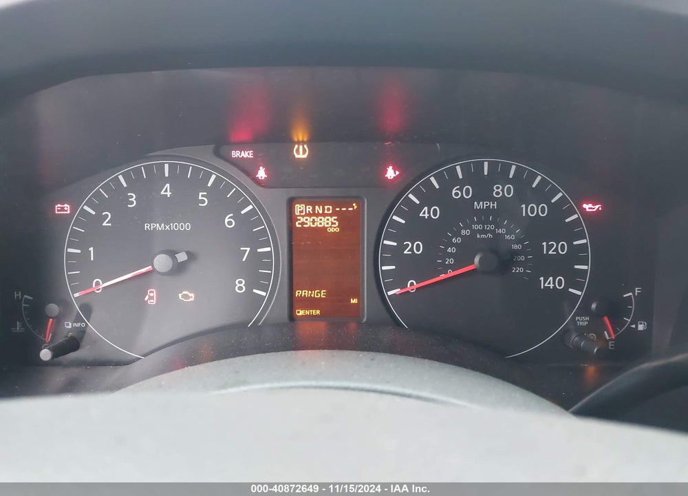 2013 NISSAN NV CARGO NV2500 HD SV V6 VIN: 1N6BF0KYXDN100235