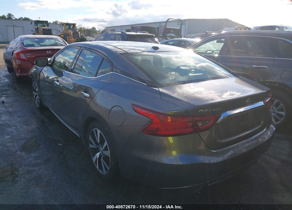 2017 NISSAN MAXIMA 3.5 SL VIN: 1N4AA6AP5HC446936