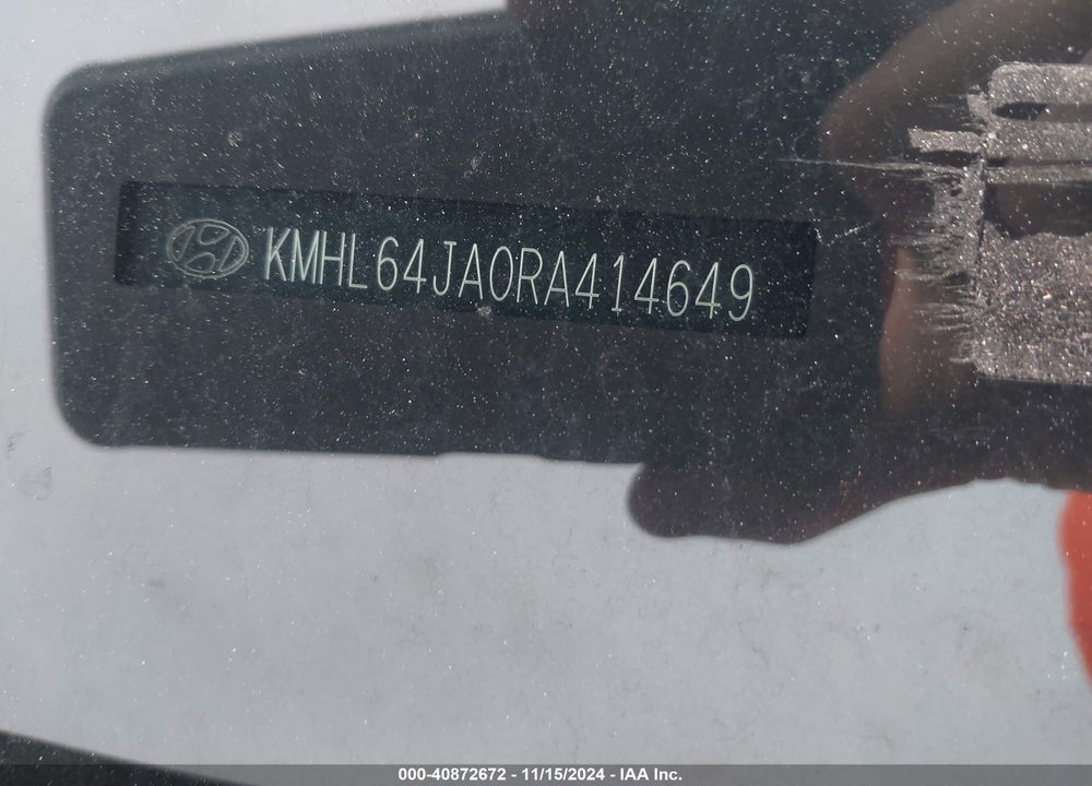 2024 HYUNDAI SONATA SEL VIN: KMHL64JA0RA414649