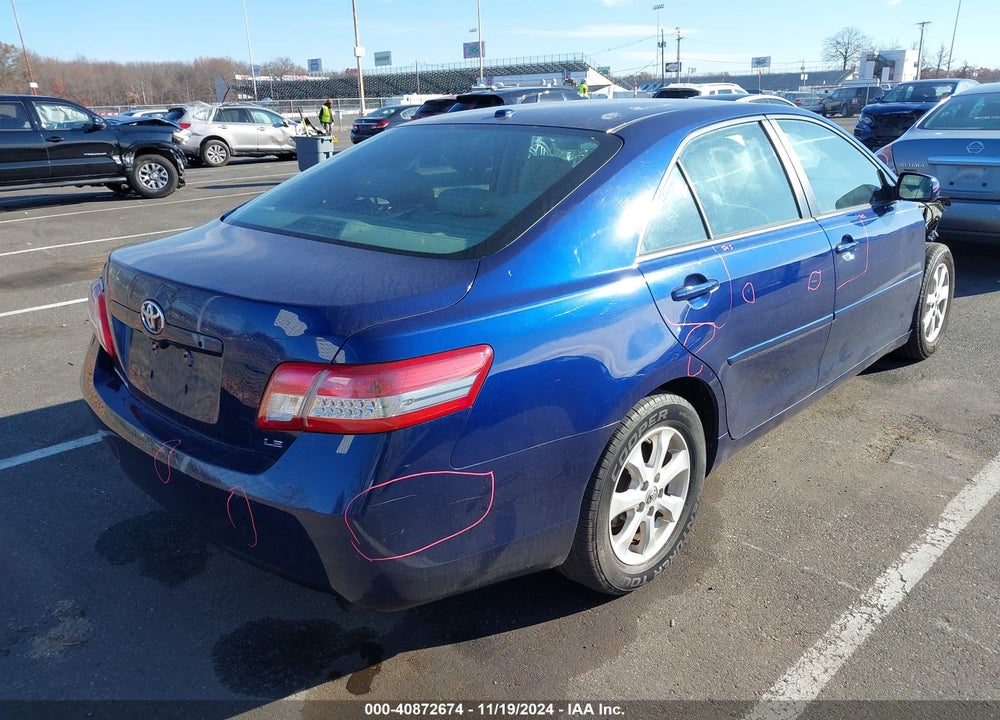 2011 TOYOTA CAMRY LE VIN: 4T1BF3EK0BU596785