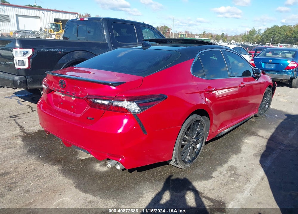 2022 TOYOTA CAMRY XSE VIN: 4T1K61AK0NU033783