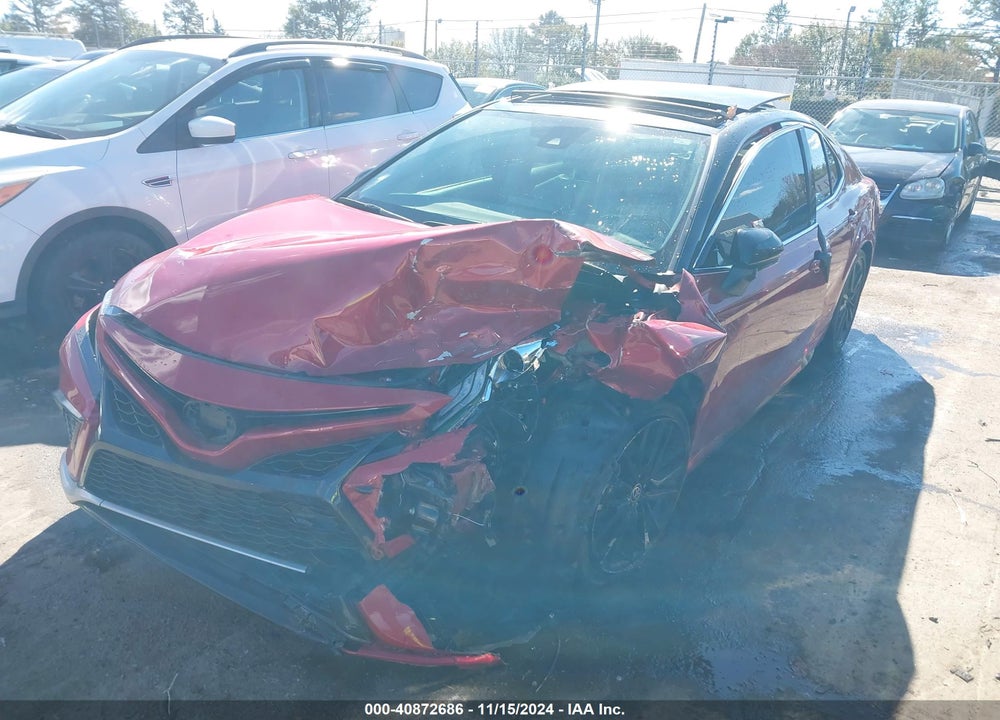 2022 TOYOTA CAMRY XSE VIN: 4T1K61AK0NU033783