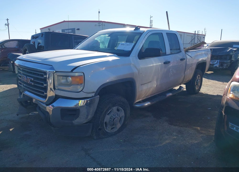 2015 GMC SIERRA 2500HD VIN: 1GT22XEG4FZ543759