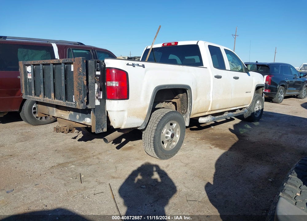 2015 GMC SIERRA 2500HD VIN: 1GT22XEG4FZ543759