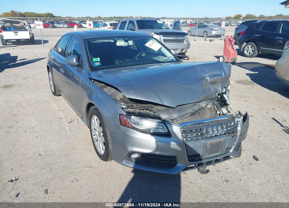 2009 AUDI A4 2.0T PREMIUM VIN: WAUSF78K79N066015