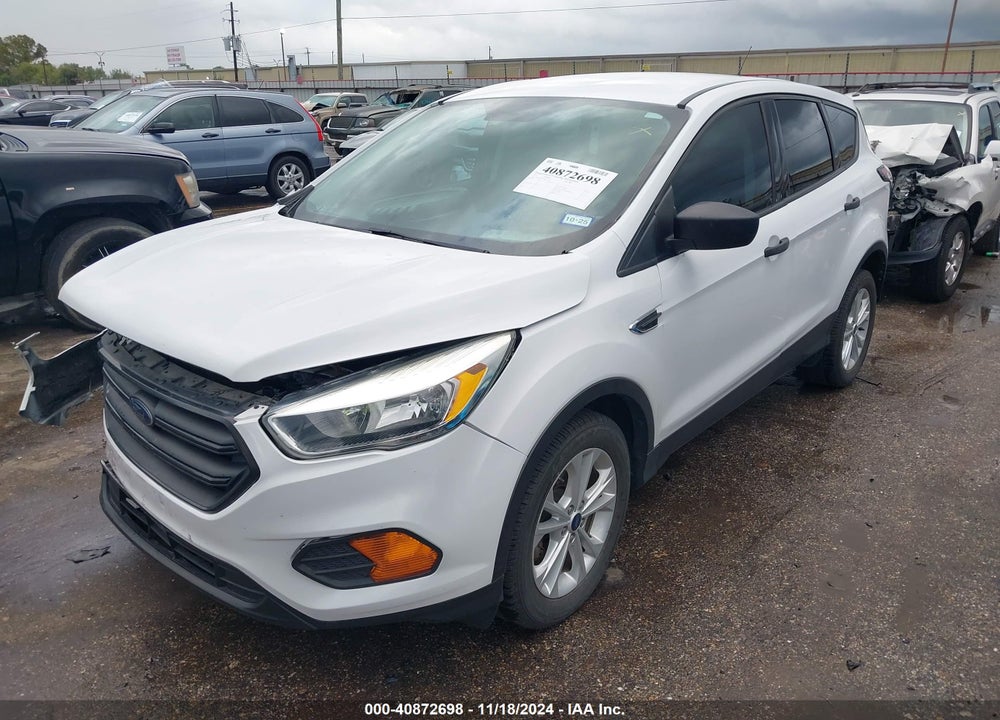 2017 FORD ESCAPE S VIN: 1FMCU0F76HUD74179