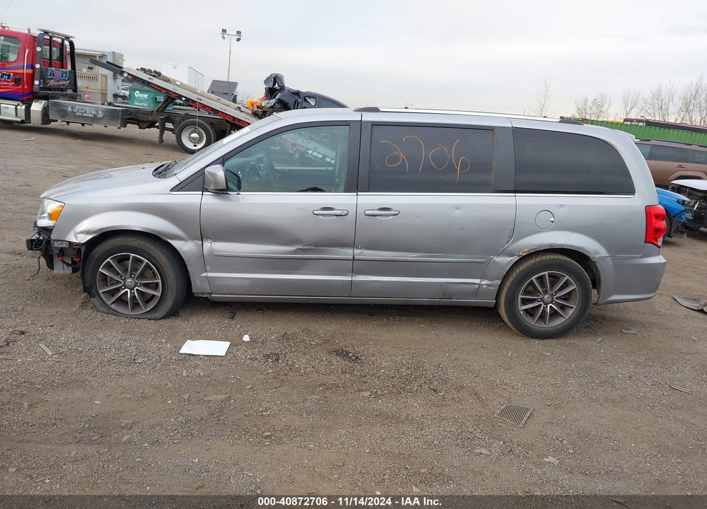 2017 DODGE GRAND CARAVAN SXT VIN: 2C4RDGCG6HR860760