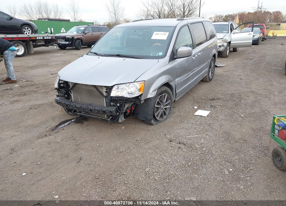2017 DODGE GRAND CARAVAN SXT VIN: 2C4RDGCG6HR860760
