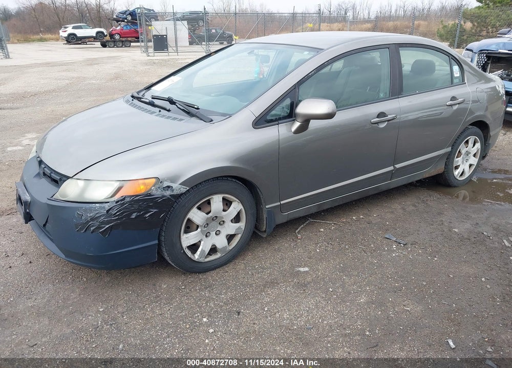 2008 HONDA CIVIC LX VIN: 1HGFA16508L107156