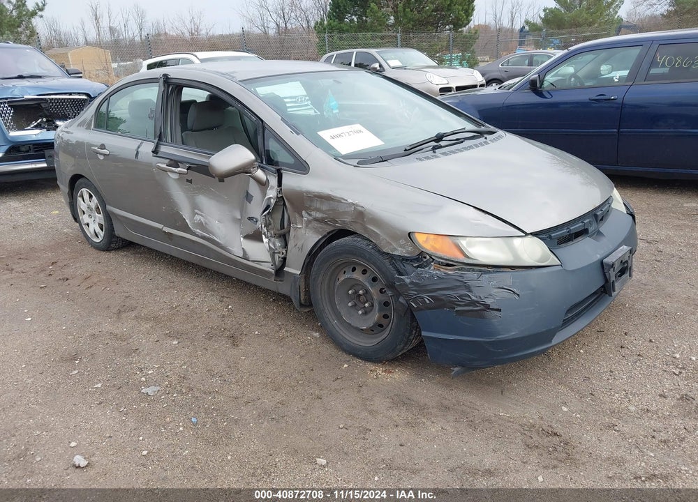 2008 HONDA CIVIC LX VIN: 1HGFA16508L107156