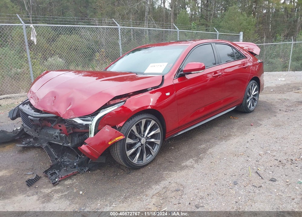 2022 CADILLAC CT4 SPORT VIN: 1G6DG5RK2N0114509