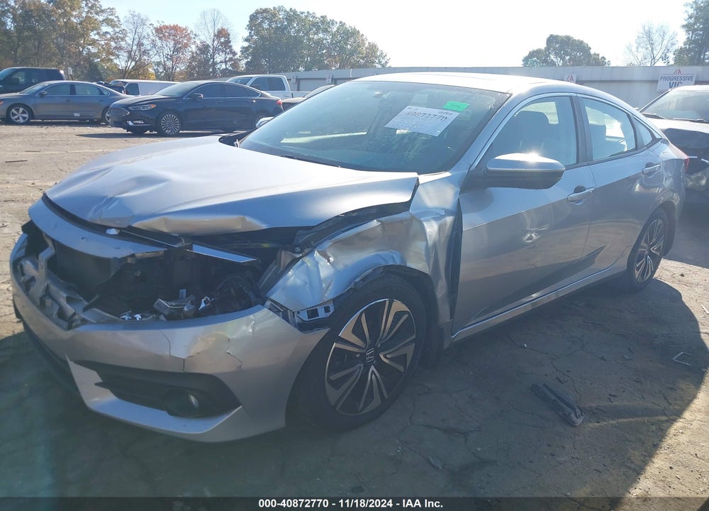 2018 HONDA CIVIC EX-T VIN: JHMFC1F32JX039916